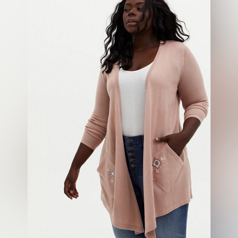 NWT Torrid Rapunzel drape sweater